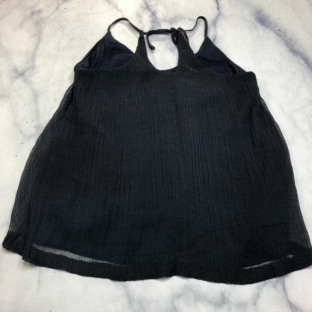 Urban Outfitters Ecote Navy Blue Sequin Tank Top - Picture 4 of 8